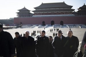 Le Premier ministre Manuel Valls et Laurent Fabius, ministre des affaires étrangères