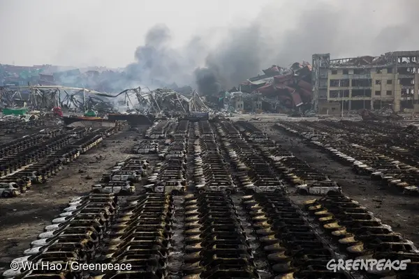 Explosion à Tianjin : incarcération de 49 personnes