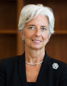 Directrice du FMI, Christine Lagarde
