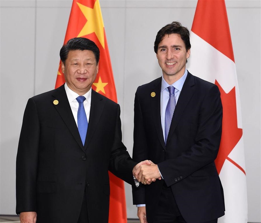 Justin Trudeau satisfait de sa 2nde visite en Chine