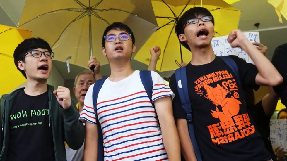 Joshua Wong confie sa crainte d’être arrêté