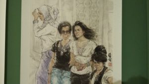Jeunes femmes, habitantes du Xinjiang
