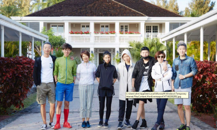 National Geographic Chine et la star chinoise Zhou BiChang en voyage de presse à La Réunion
