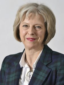 Theresa May, Premier ministre britannique
