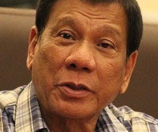 Rodrigo Duterte n’ira pas en mer de Chine méridionale