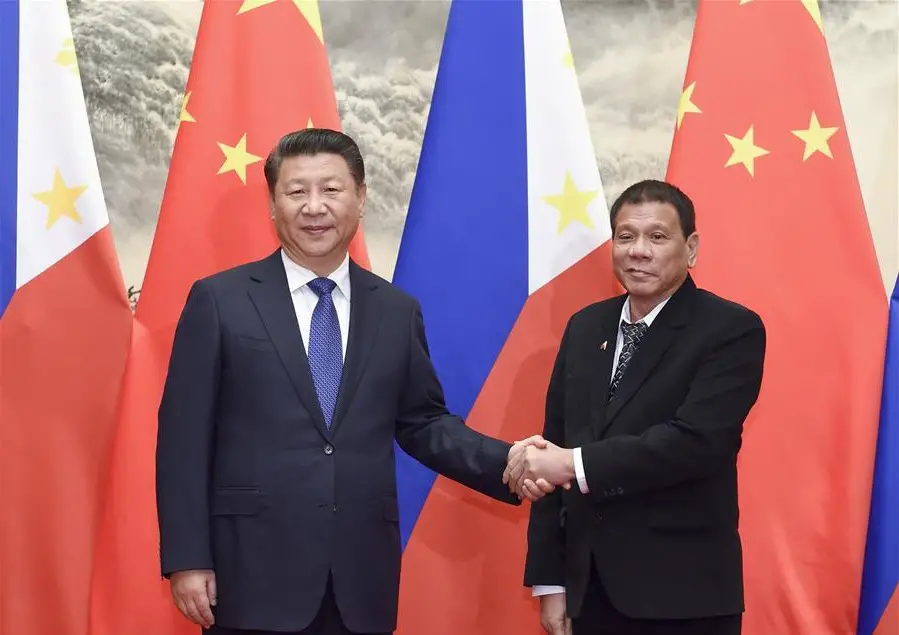 Rodrigo Duterte prouve sa confiance envers Beijing