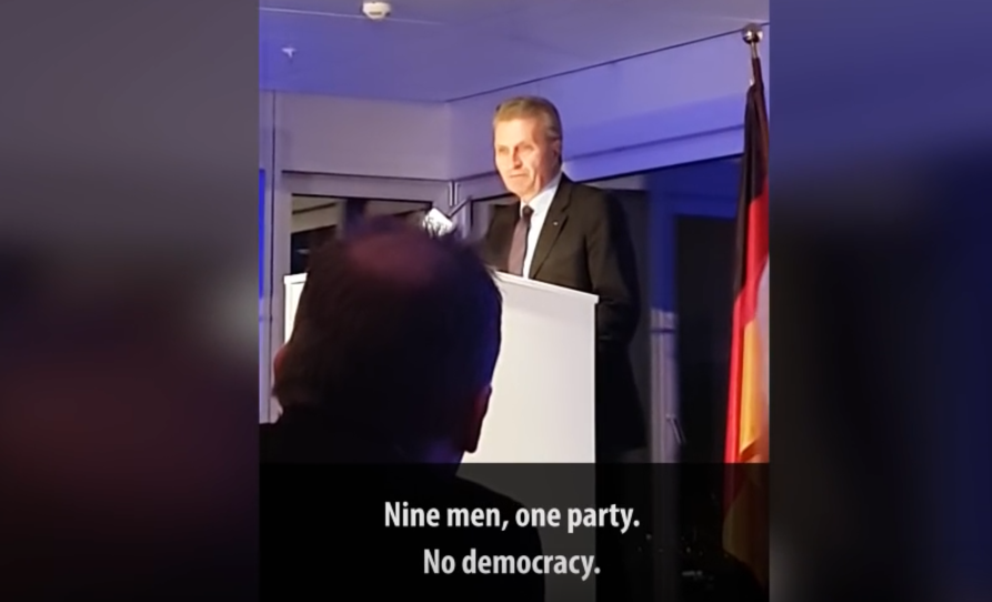 Revirement. Günther Oettinger s’excuse auprès de la Chine