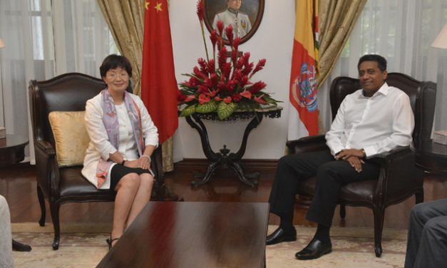 Départ de l’ambassadrice de Chine aux Seychelles
