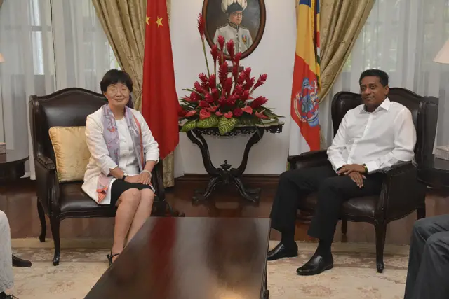 Yu Jinsong, nouvelle ambassadrice de Chine aux Seychelles