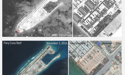 Les constructions en mer de Chine méridionale terminées