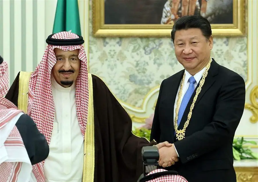 Xi Jinping et le roi d’Arabie saoudite discutent des relations bilatérales