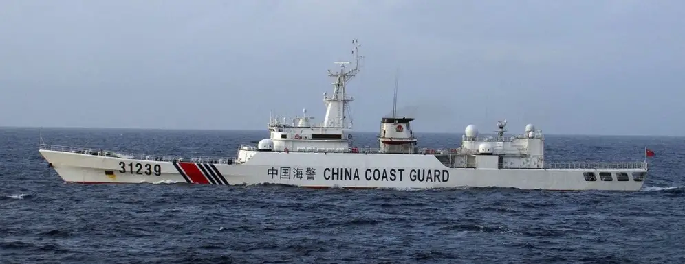 Trois navires envoyés en mers de Chine orientale