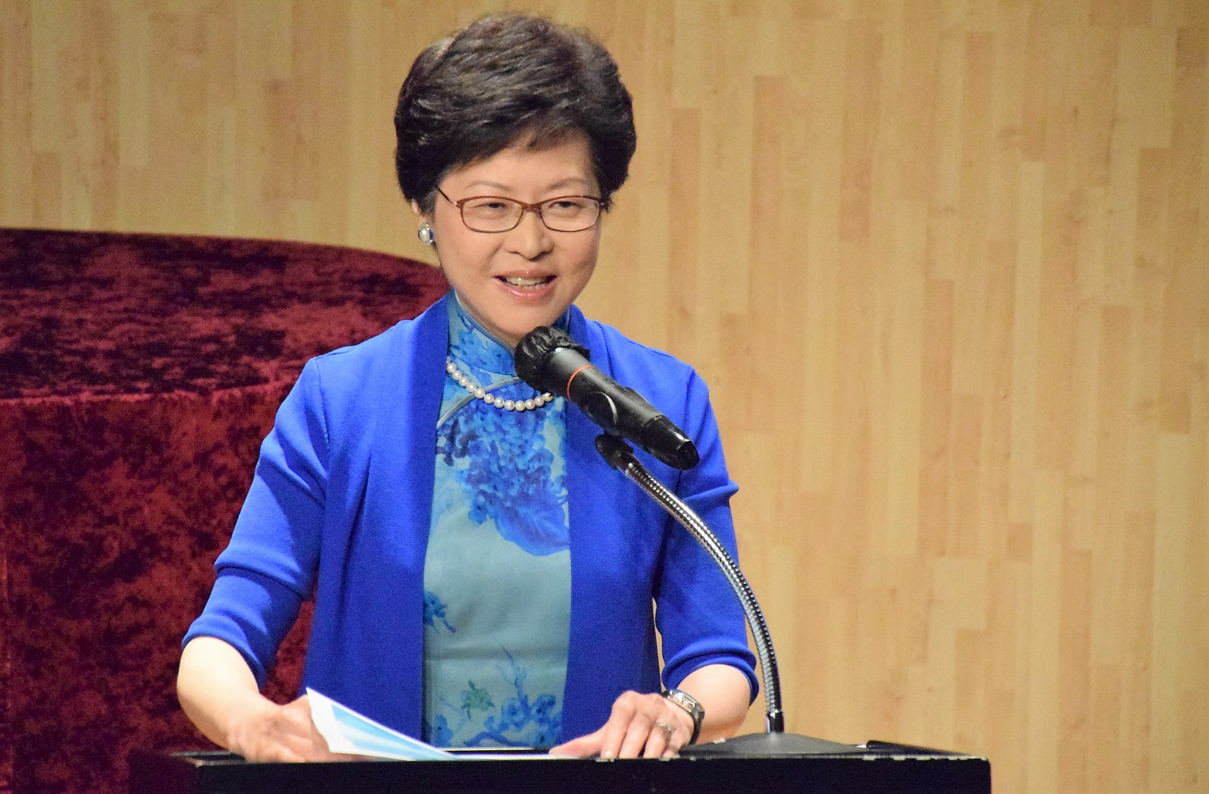 Carrie Lam veut «éliminer» la violence «par l’application de la loi»