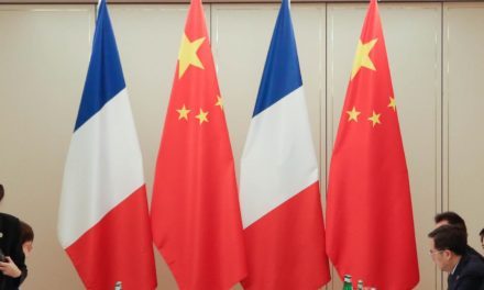 Le président français Emmanuel Macron en Chine