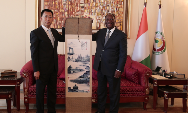 Alassane OUATTARA a rencontré le président de Powerchina