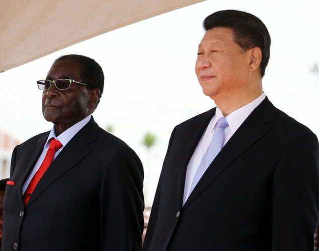 La Chine rend hommage à Robert Mugabe