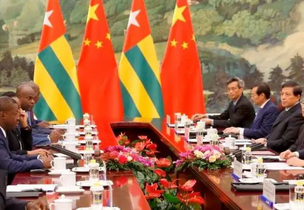 La Chine accorde une enveloppe de 8 milliards de FCFA au Togo