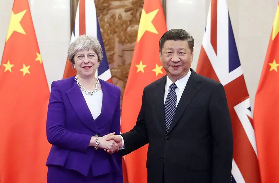 Theresa May et Xi Jinping veulent s’assurer de meilleures relations