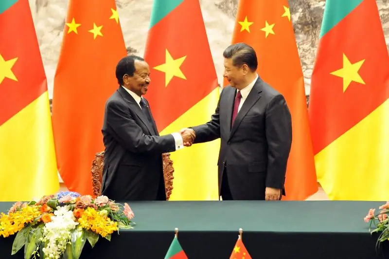 Cinq accords signés entre la Chine et le Cameroun
