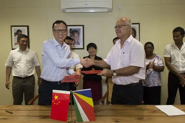 5ème accord de jumelage entre les Seychelles et la Chine