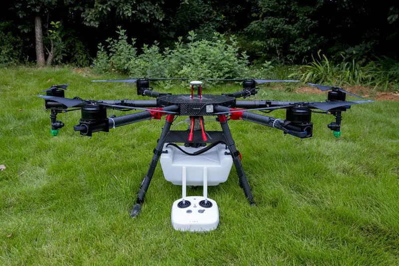Des drones pour récolter le thé