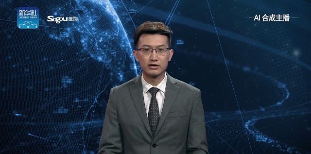 Xinhua présente ses présentateurs robots