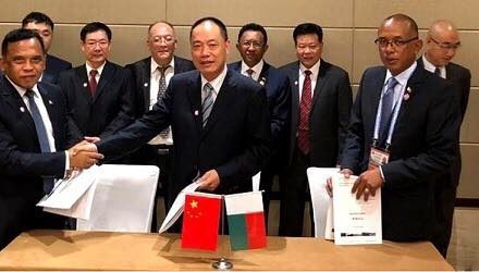 Signature de plusieurs accords entre la Chine et Madagascar
