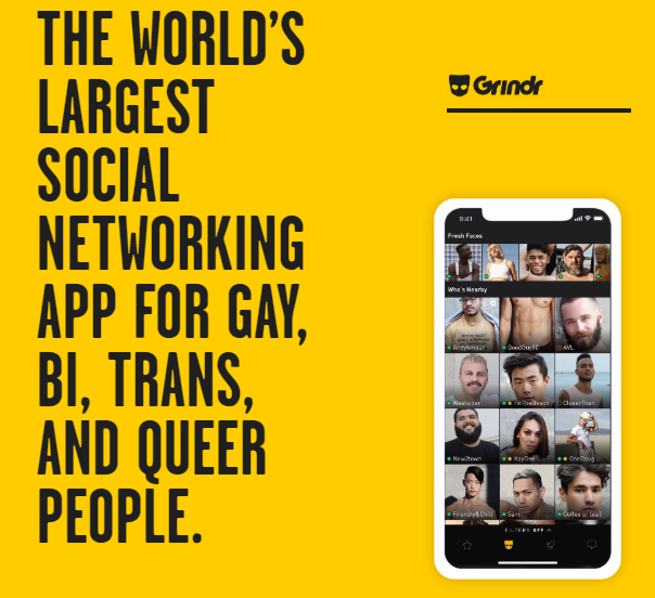 L’application de rencontre gay, Grindr, sera revendu