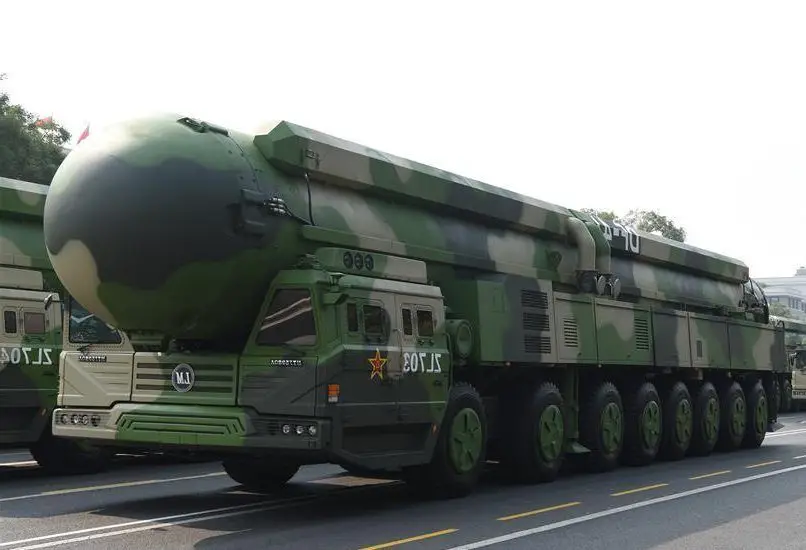 La Chine présente son nouveau missile balistique intercontinental
