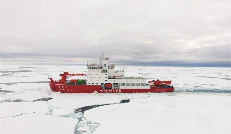 «Xuelong 2» a commencé son premier déchargement à la base antarctique