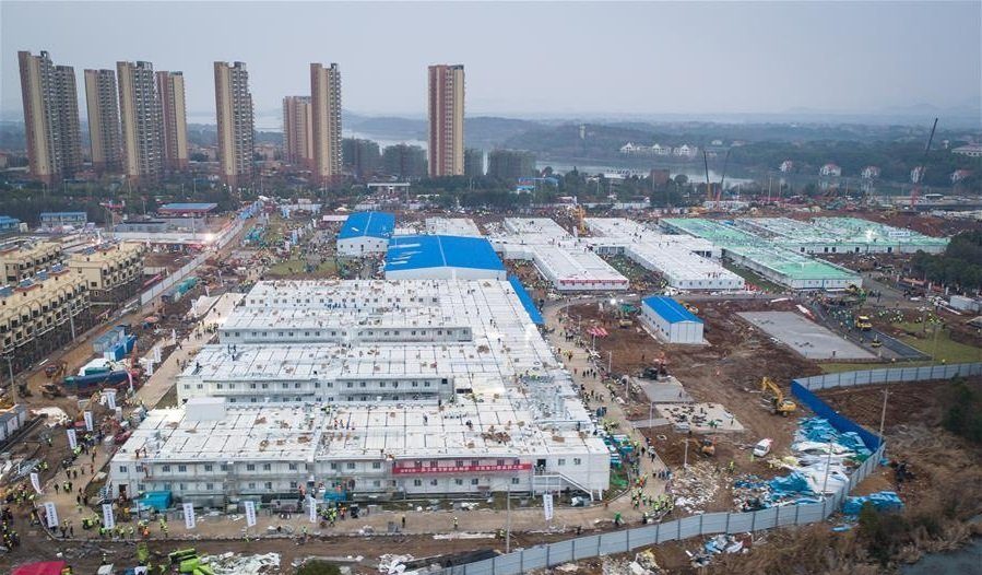 L’hôpital construit en dix jours est terminé