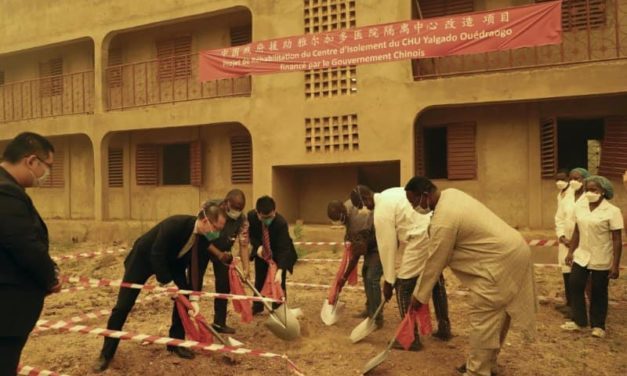 La Chine finance un centre d’isolement au CHU Yalgado Ouédraogo