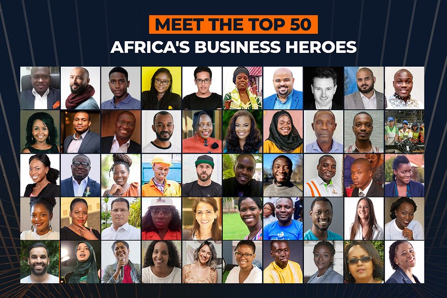 50 finalistes sélectionnés du concours «Africa’s Business Heroes»