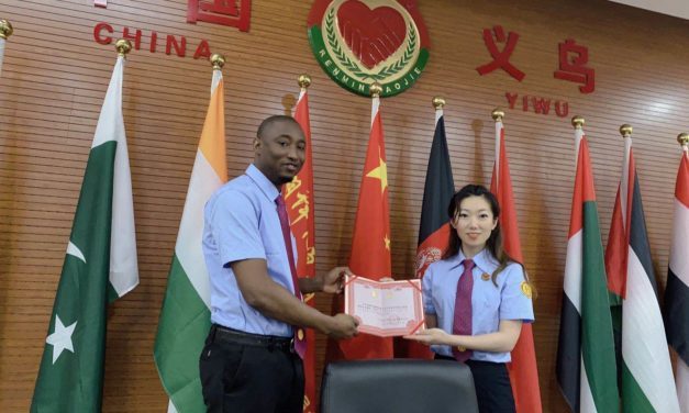 Ababacar Niang, médiateur au bureau international de médiation de Yiwu