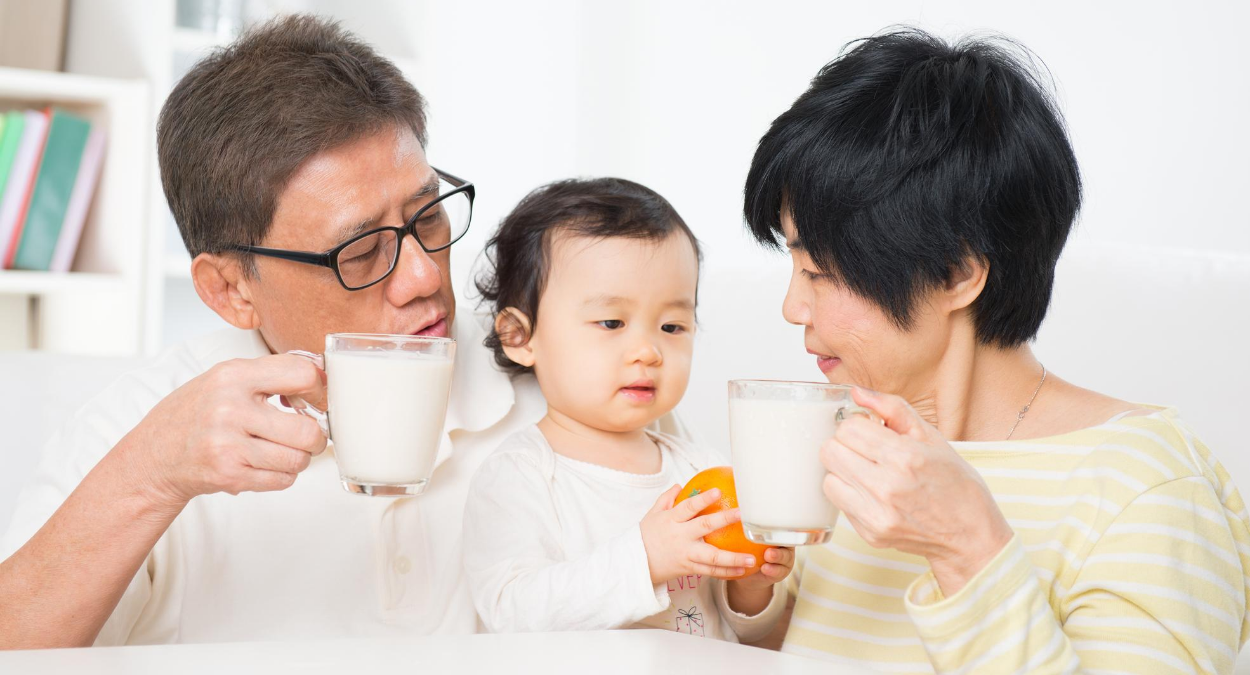 Le lait bon pour les patients souffrant de maladie chronique?