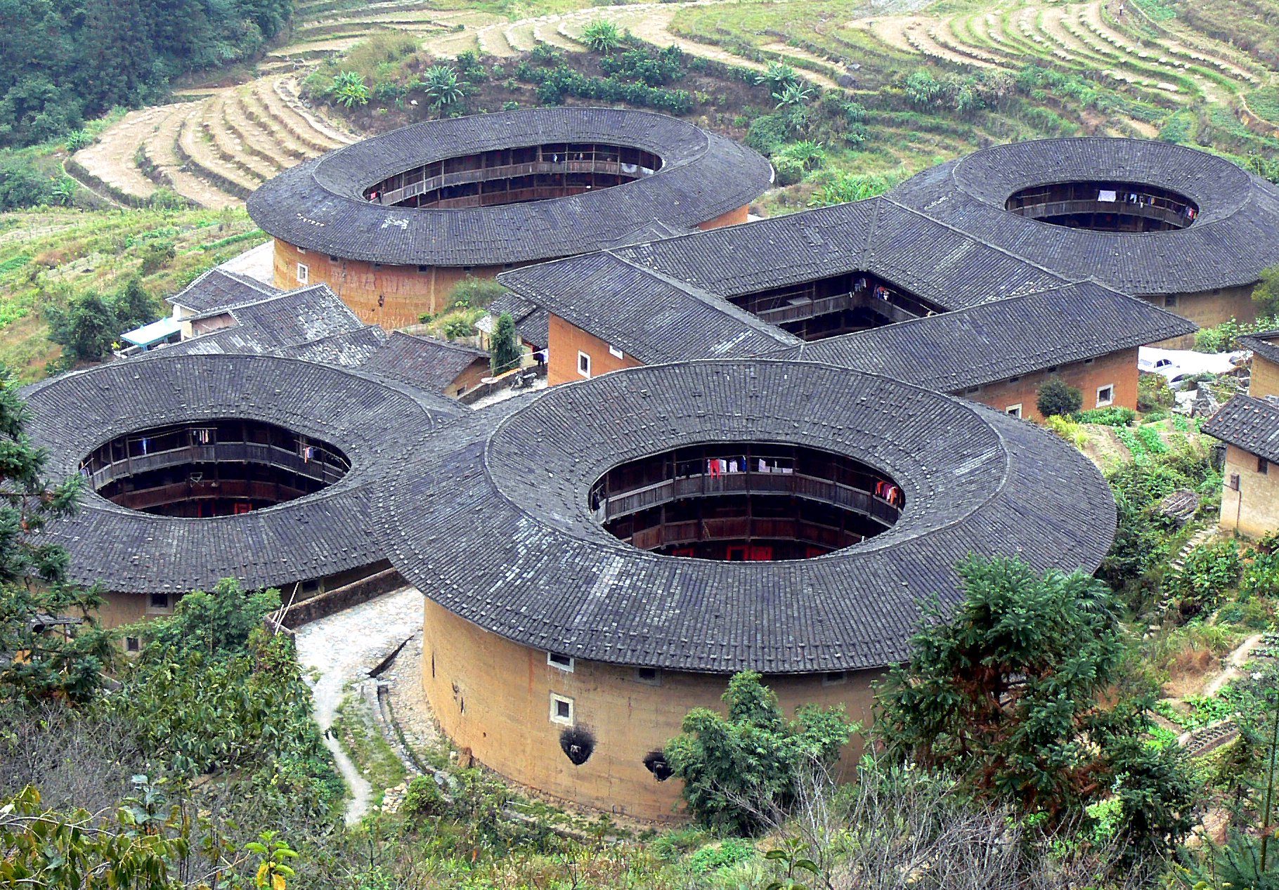 UNESCO : les traditionnels Tulou