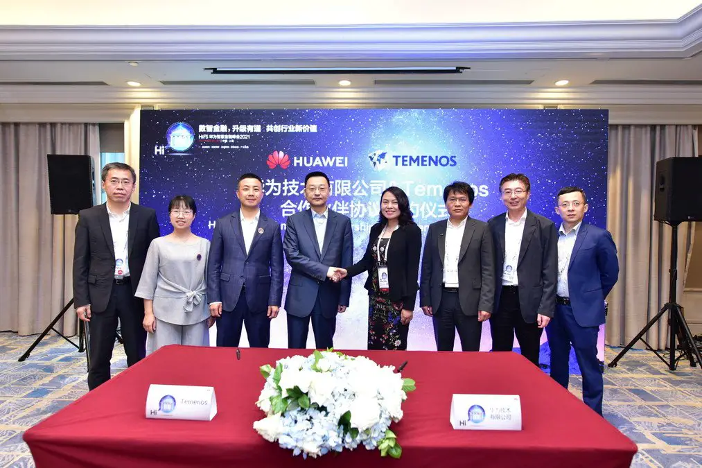 Huawei signe un accord de partenariat avec le suisse Temenos