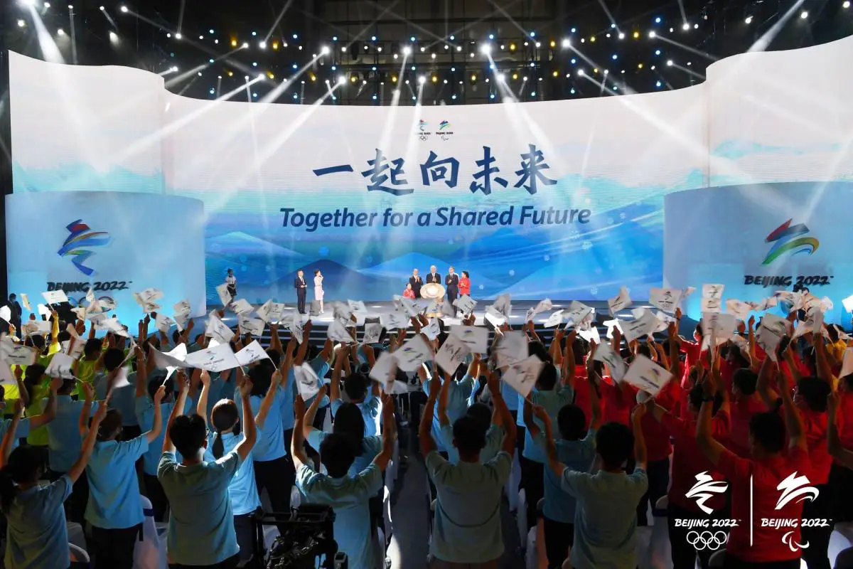 « Ensemble pour un avenir partagé », devise des JO de Pékin 2022