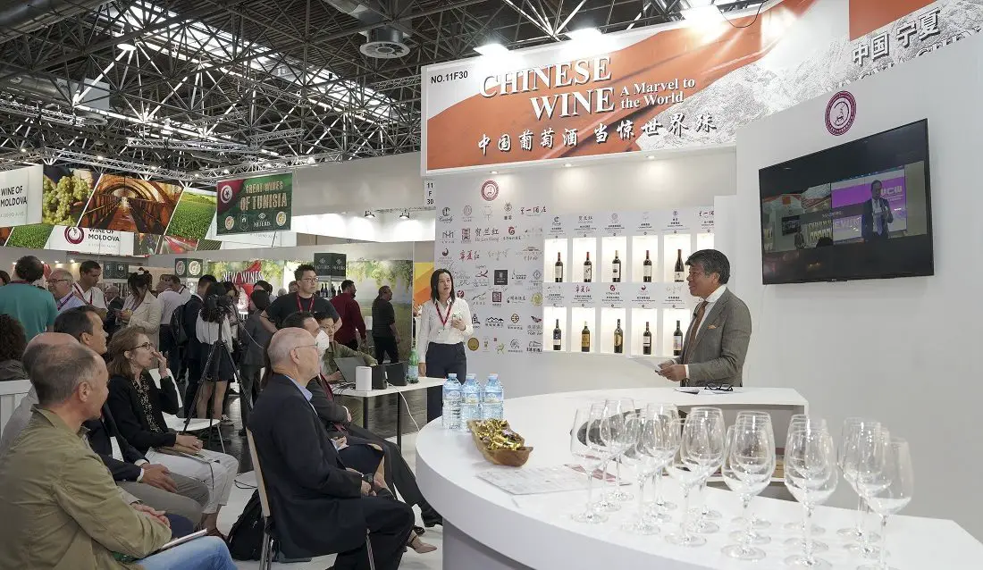 Les vins de Ningxia s’illustrent au salon ProWein 2022