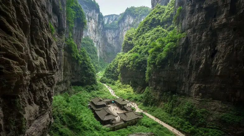 Le site de Wulong, à Chongqing veut devenir une destination touristique mondiale