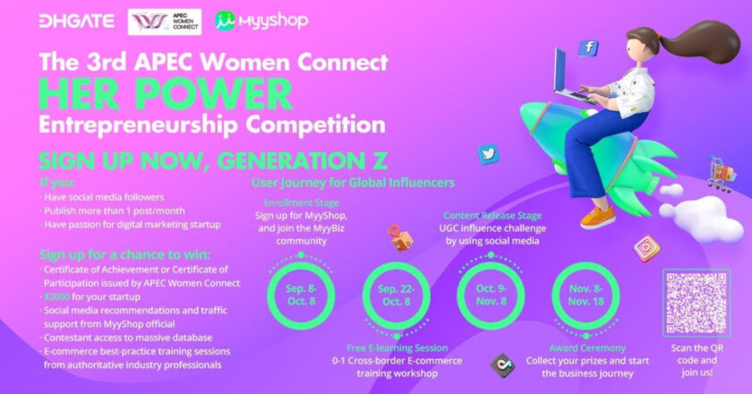 Lancement de la 3e édition du concours d’entrepreneuriat « Her Power » d’APEC Women Connect