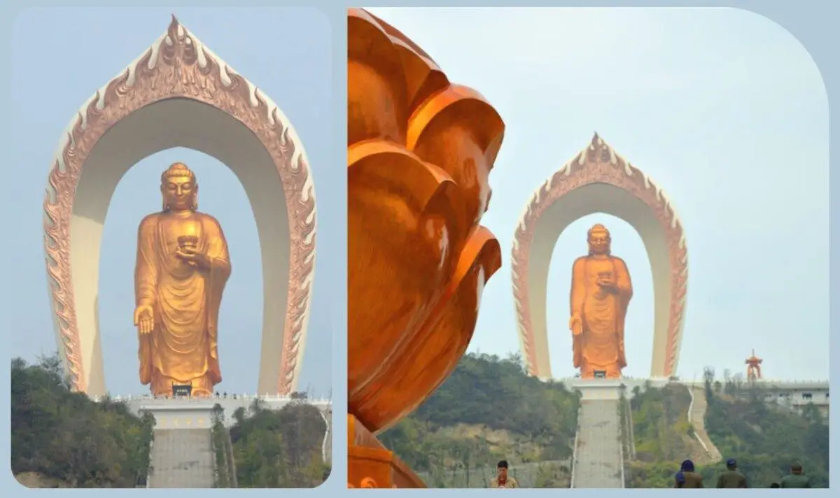 Le plus haut Bouddha du monde est en Chine