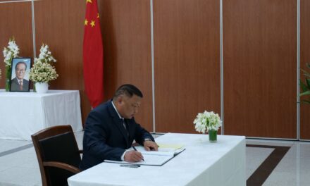 Décès Jiang Zemin : Le président du Sénat malgache présente ses condoléances