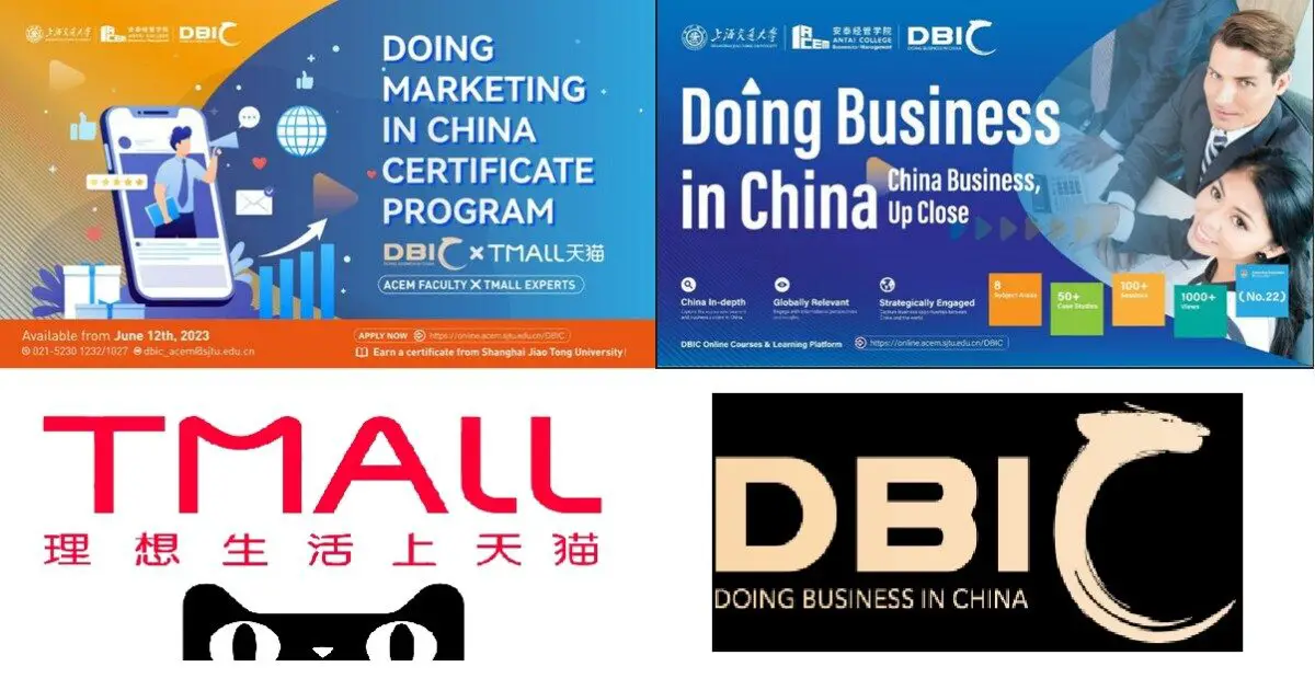 DBIC Online et Tmall lancent le programme certifiant « Doing Marketing in China »