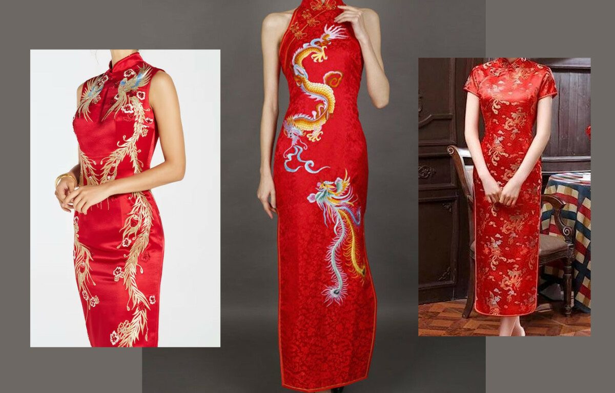 La technique du qipao « Dragon et Phénix »