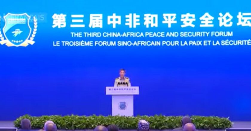 Ouverture du IIIème Forum sino-africain pour la paix et la sécurité