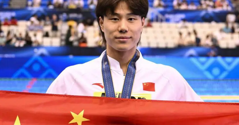 Jeux asiatiques: le champion du monde chinois Qin Haiyang sacré sur 100 m brasse