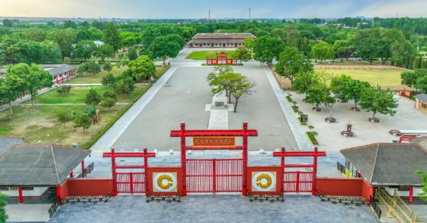 Site  d’Anyang, au cœur des vestiges la dynastie Shang