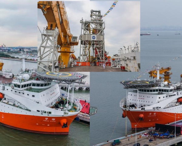 Le Meng Xiang, nouveau joyau de la Chine pour percer la croûte terrestre depuis la mer